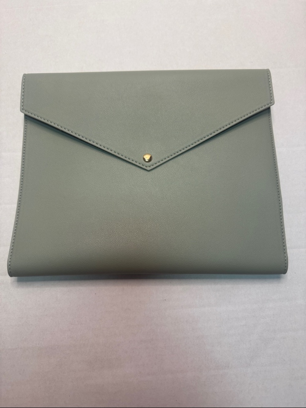 XO, Sienna Envelope Clutch in Sage Green